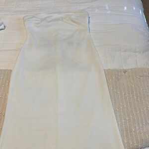 Princess Polly Strapless White Dress